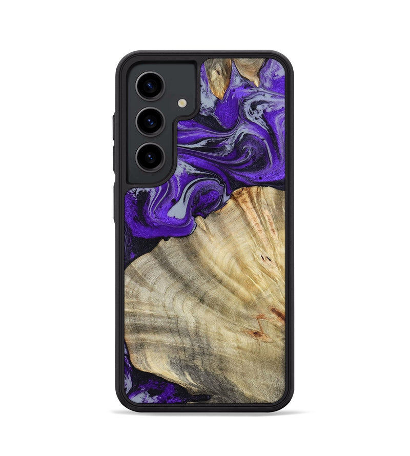 Galaxy S24 Wood Phone Case - Debbra (Purple, 799193)