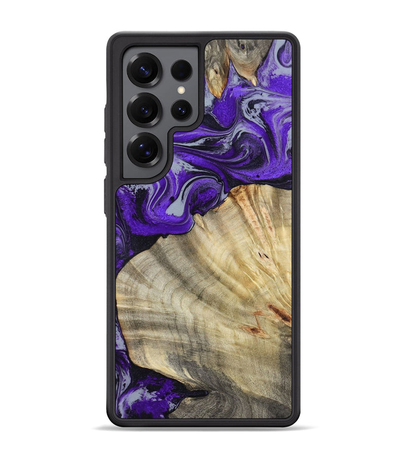 Galaxy S25 Ultra Wood Phone Case - Debbra (Purple, 799193)