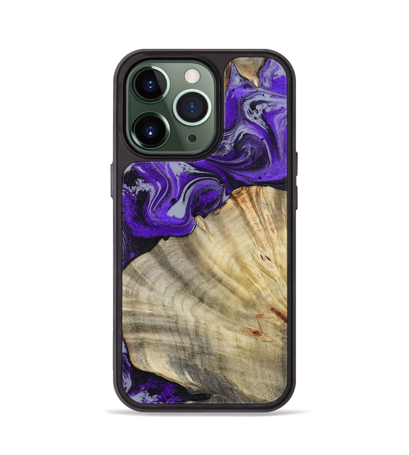 iPhone 13 Pro Wood Phone Case - Debbra (Purple, 799193)