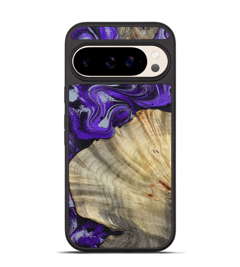Pixel 10 Wood Phone Case - Debbra (Purple, 799193)