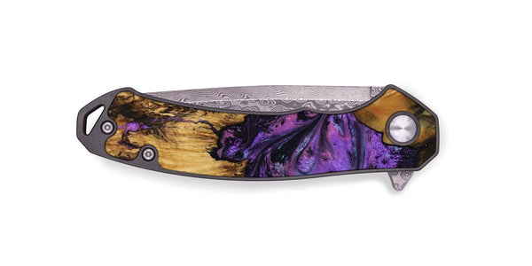 EDC Wood Pocket Knife - Mont (Purple, 799194)