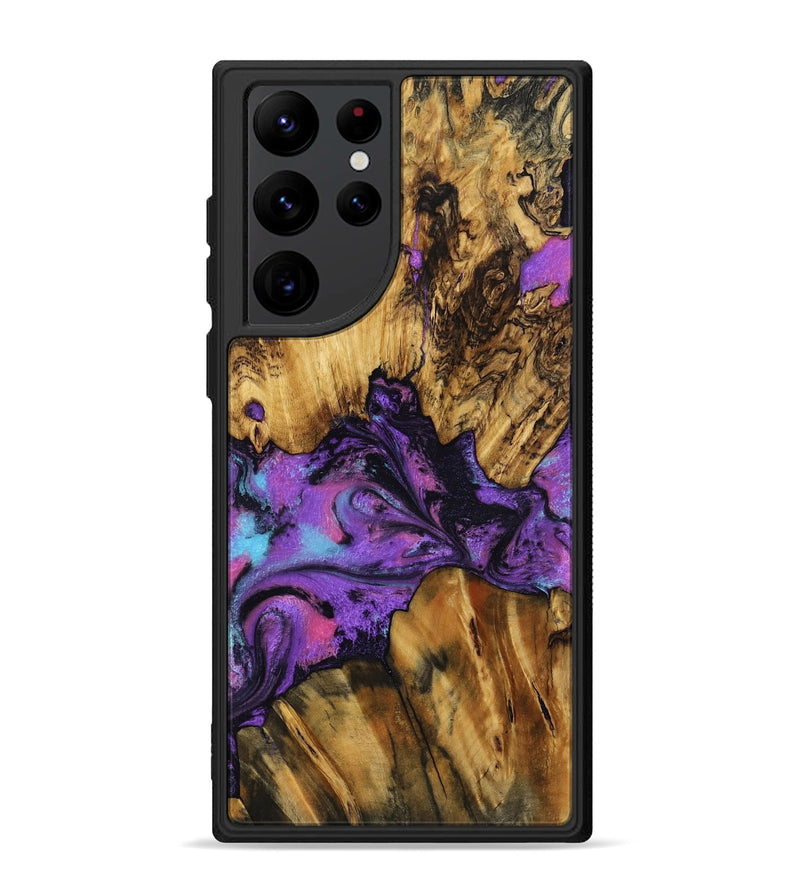 Galaxy S22 Ultra Wood Phone Case - Mont (Purple, 799194)