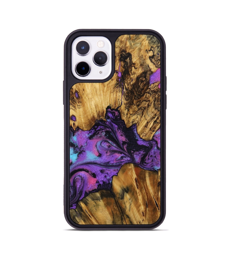 iPhone 11 Pro Wood Phone Case - Mont (Purple, 799194)