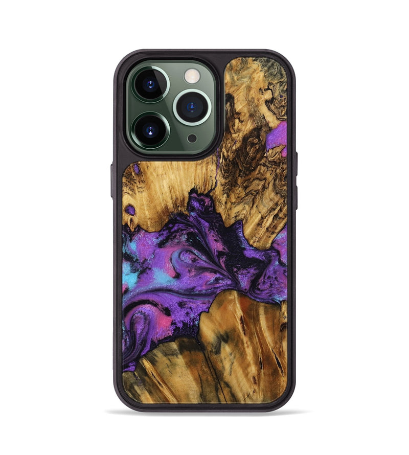 iPhone 13 Pro Wood Phone Case - Mont (Purple, 799194)