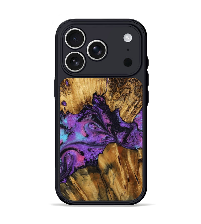 iPhone 17 Pro Wood Phone Case - Mont (Purple, 799194)