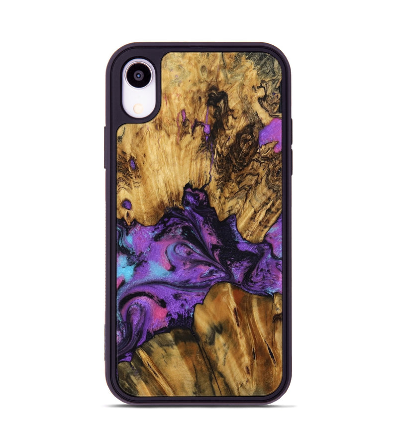 iPhone Xr Wood Phone Case - Mont (Purple, 799194)