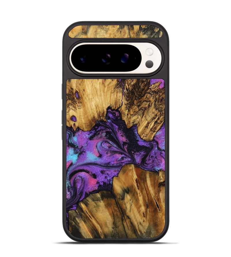 Pixel 9 Wood Phone Case - Mont (Purple, 799194)