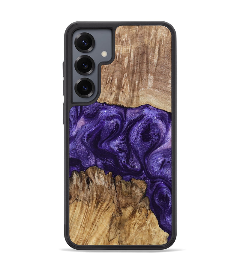 Galaxy S25 Plus Wood Phone Case - Mayme (Purple, 799201)