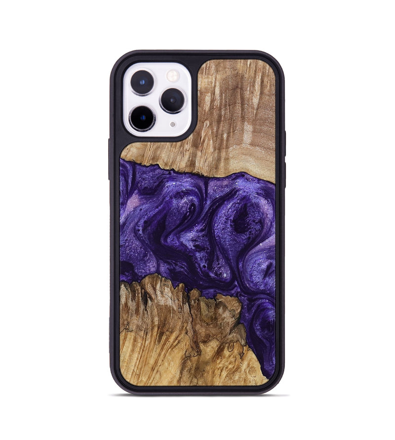 iPhone 11 Pro Wood Phone Case - Mayme (Purple, 799201)