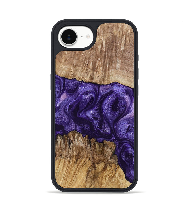 iPhone 16e Wood Phone Case - Mayme (Purple, 799201)