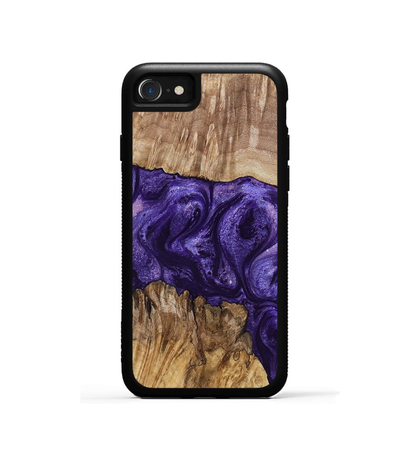 iPhone SE Wood Phone Case - Mayme (Purple, 799201)