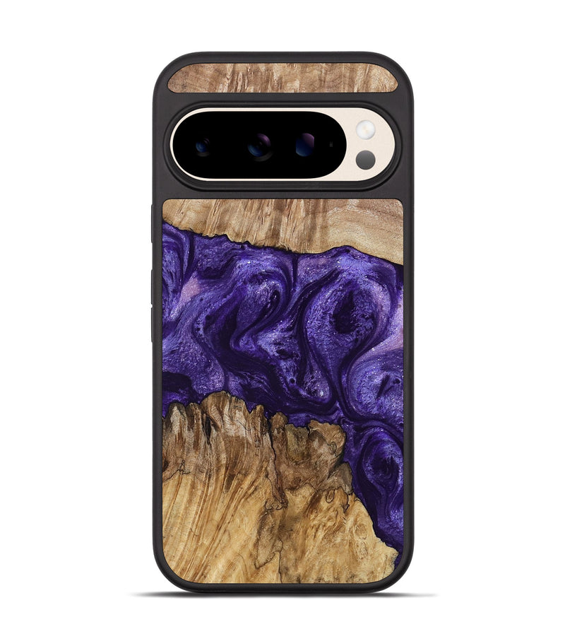 Pixel 10 Wood Phone Case - Mayme (Purple, 799201)
