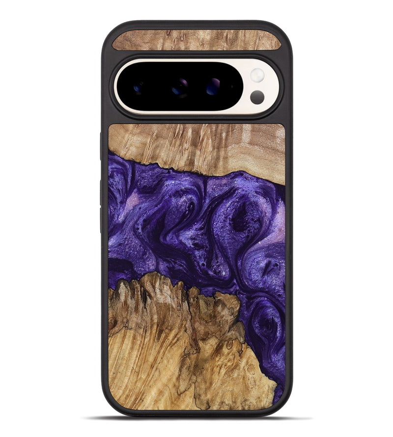 Pixel 10 Pro XL Wood Phone Case - Mayme (Purple, 799201)