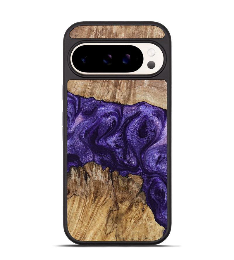 Pixel 9 Pro Wood Phone Case - Mayme (Purple, 799201)