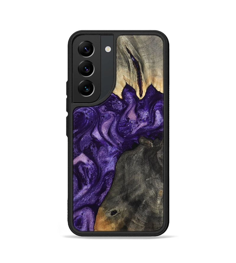 Galaxy S22 Wood Phone Case - Collins (Purple, 799202)