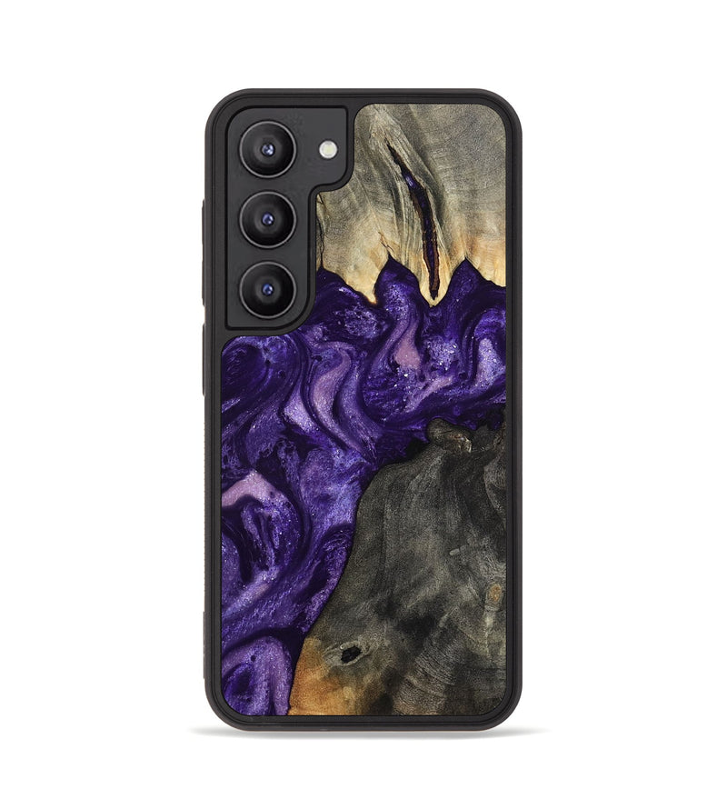 Galaxy S23 Wood Phone Case - Collins (Purple, 799202)