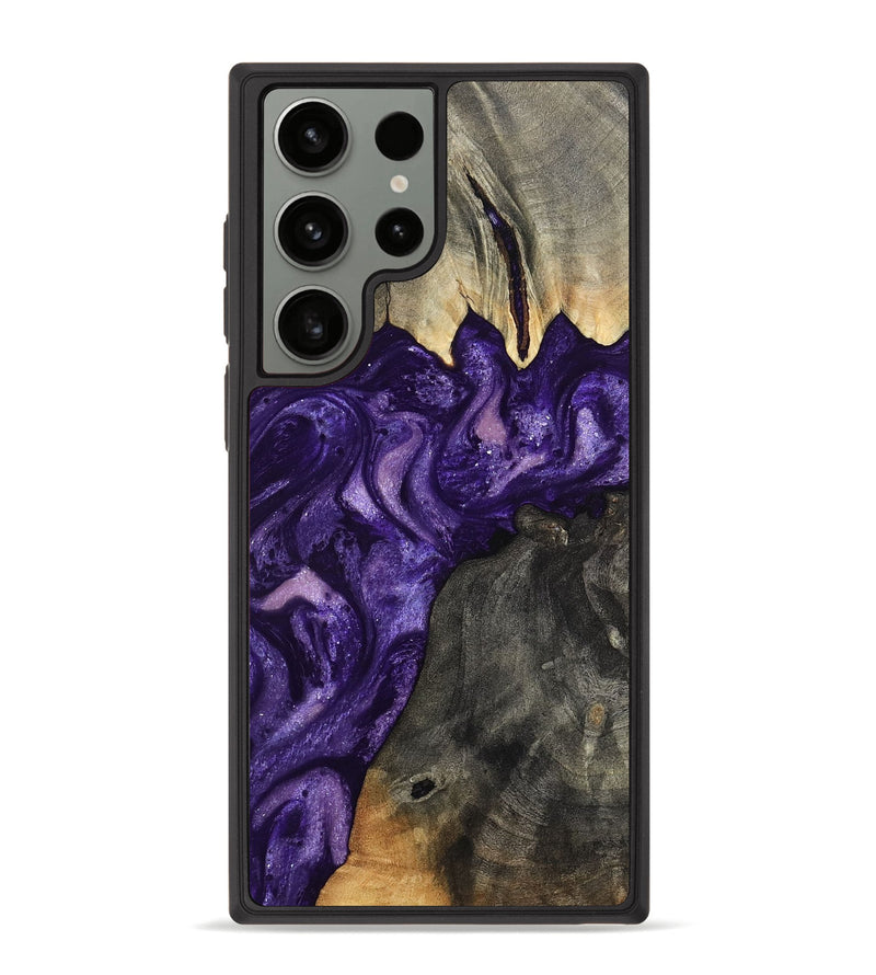 Galaxy S23 Ultra Wood Phone Case - Collins (Purple, 799202)