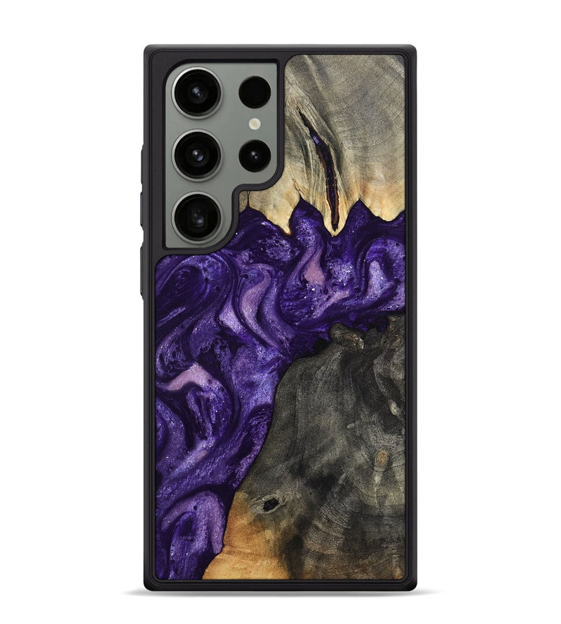 Galaxy S24 Ultra Wood Phone Case - Collins (Purple, 799202)