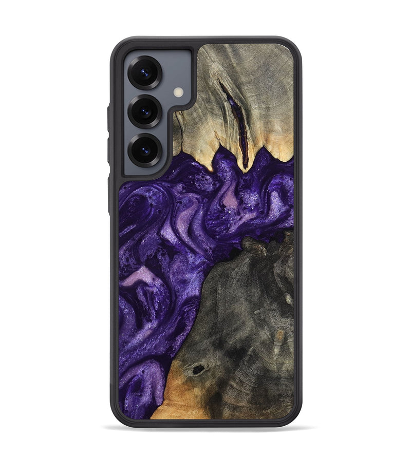 Galaxy S25 Plus Wood Phone Case - Collins (Purple, 799202)