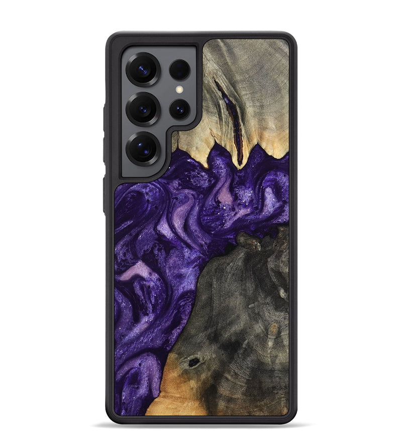 Galaxy S25 Ultra Wood Phone Case - Collins (Purple, 799202)