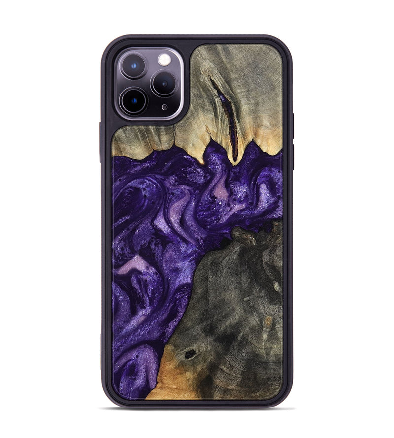 iPhone 11 Pro Max Wood Phone Case - Collins (Purple, 799202)