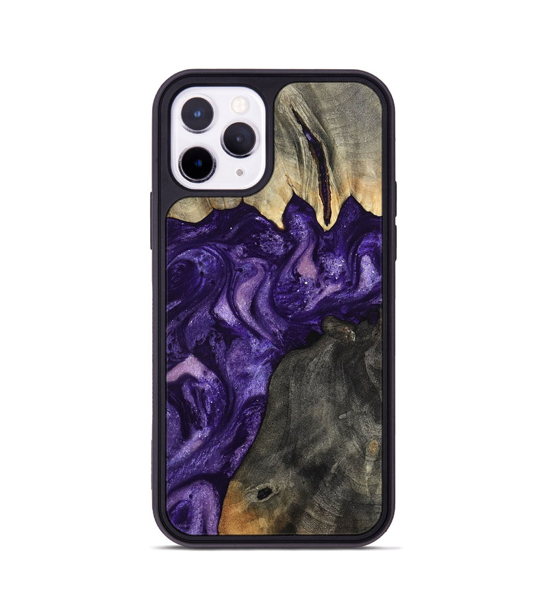 iPhone 11 Pro Wood Phone Case - Collins (Purple, 799202)
