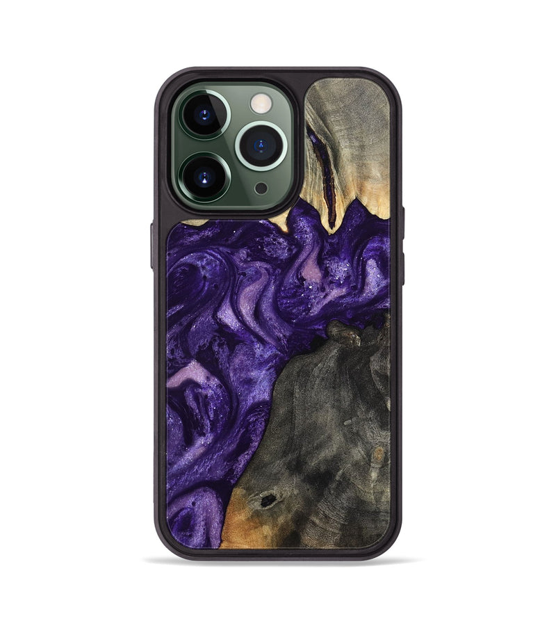iPhone 13 Pro Wood Phone Case - Collins (Purple, 799202)