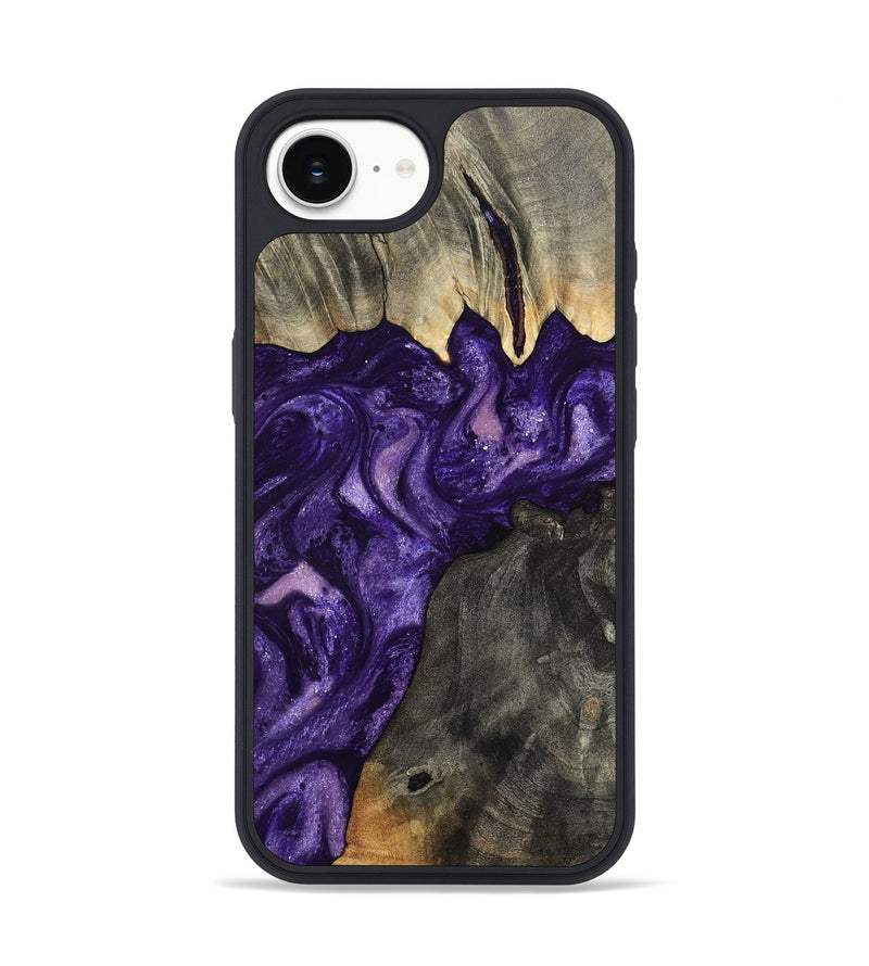 iPhone 16e Wood Phone Case - Collins (Purple, 799202)