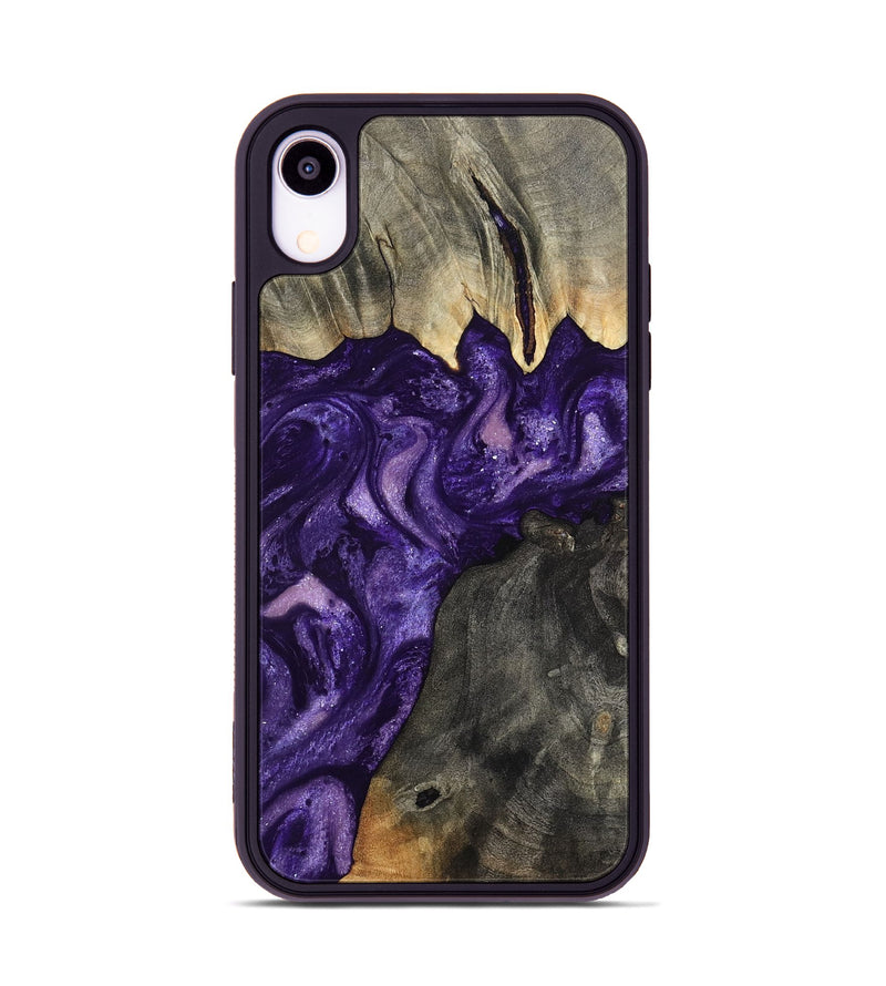 iPhone Xr Wood Phone Case - Collins (Purple, 799202)