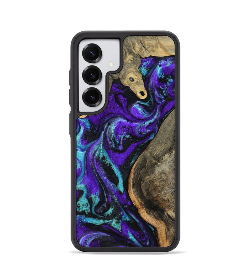 Galaxy S25 Wood Phone Case - Lu (Purple, 799203)