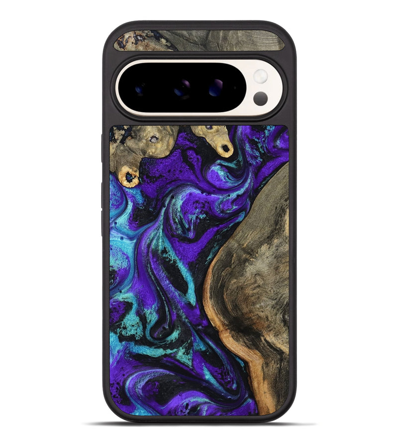 Pixel 10 Pro XL Wood Phone Case - Lu (Purple, 799203)