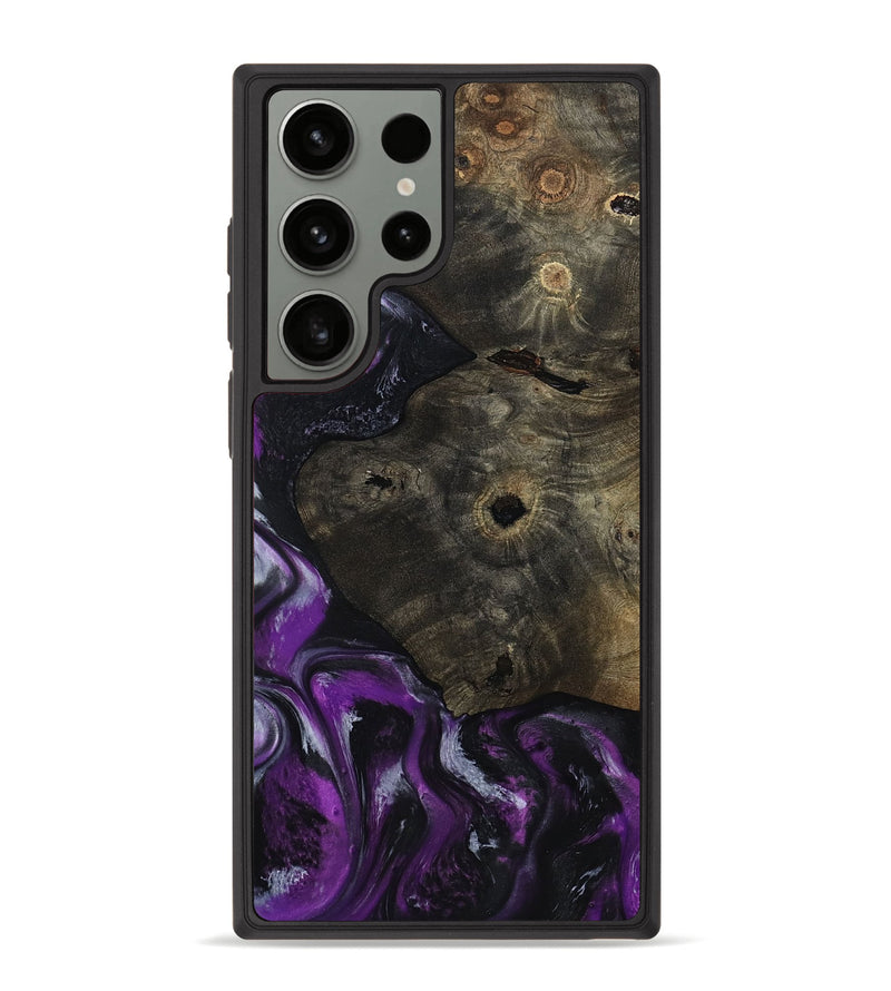 Galaxy S23 Ultra Wood Phone Case - Reina (Purple, 799204)
