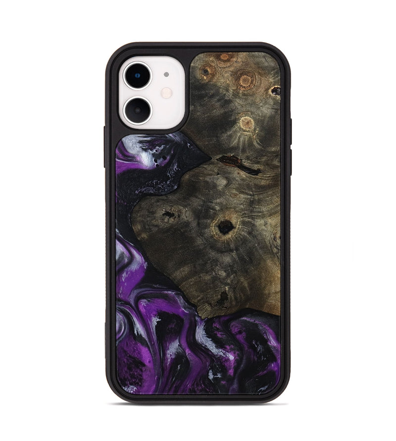 iPhone 11 Wood Phone Case - Reina (Purple, 799204)