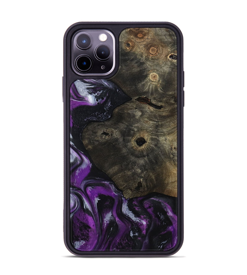 iPhone 11 Pro Max Wood Phone Case - Reina (Purple, 799204)