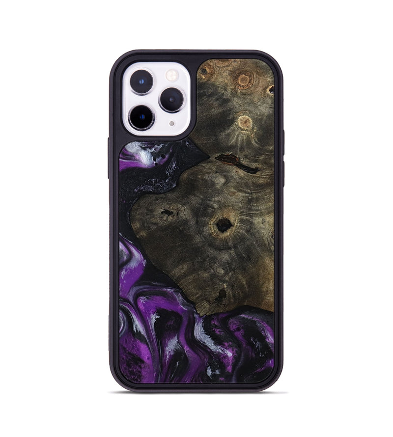 iPhone 11 Pro Wood Phone Case - Reina (Purple, 799204)