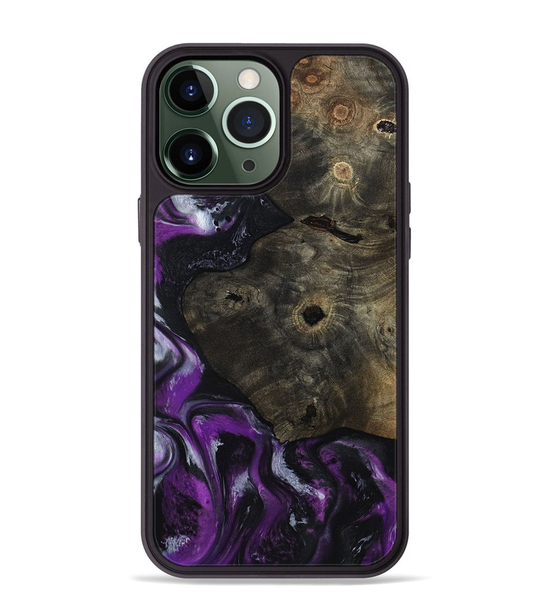 iPhone 13 Pro Max Wood Phone Case - Reina (Purple, 799204)