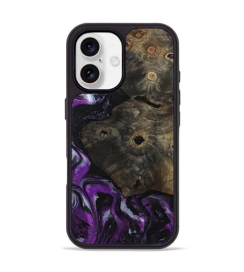 iPhone 17 Wood Phone Case - Reina (Purple, 799204)
