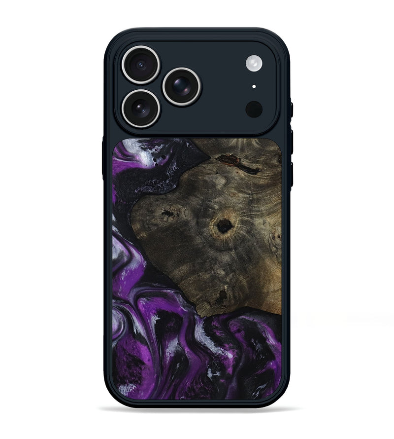 iPhone 17 Pro Max Wood Phone Case - Reina (Purple, 799204)