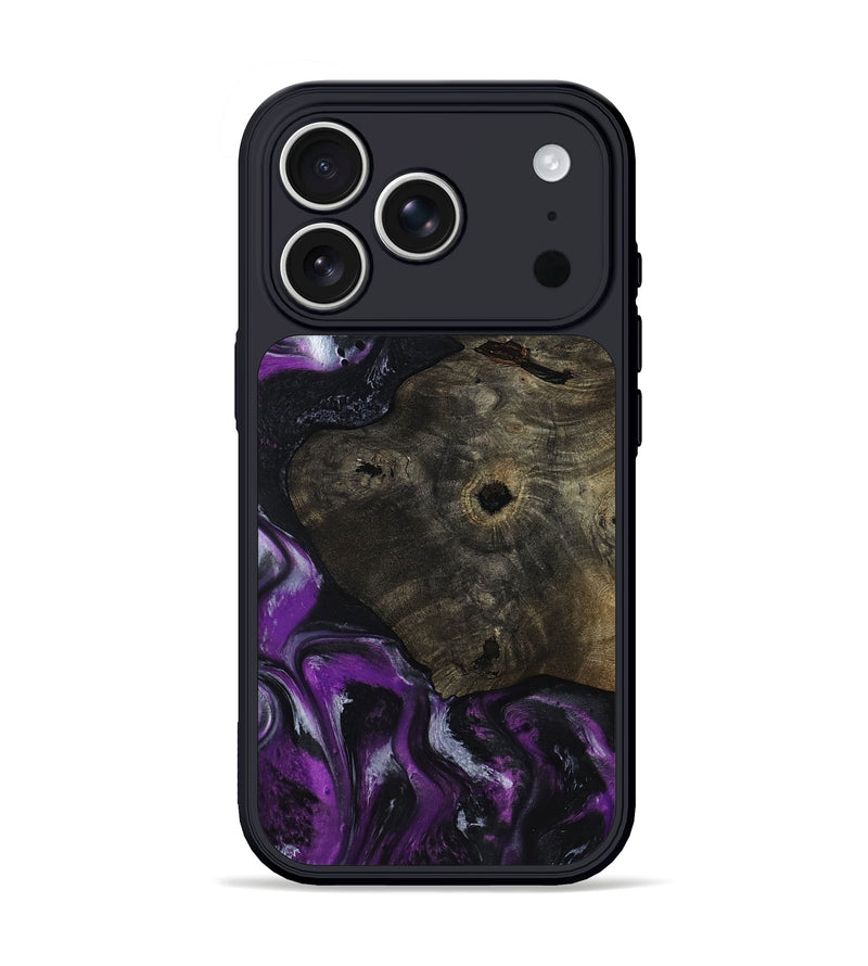 iPhone 17 Pro Wood Phone Case - Reina (Purple, 799204)