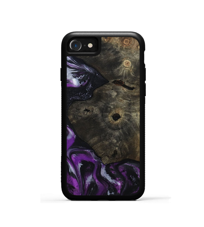 iPhone SE Wood Phone Case - Reina (Purple, 799204)
