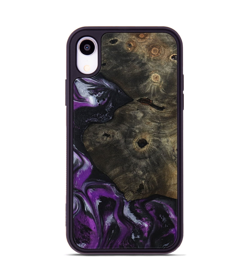 iPhone Xr Wood Phone Case - Reina (Purple, 799204)