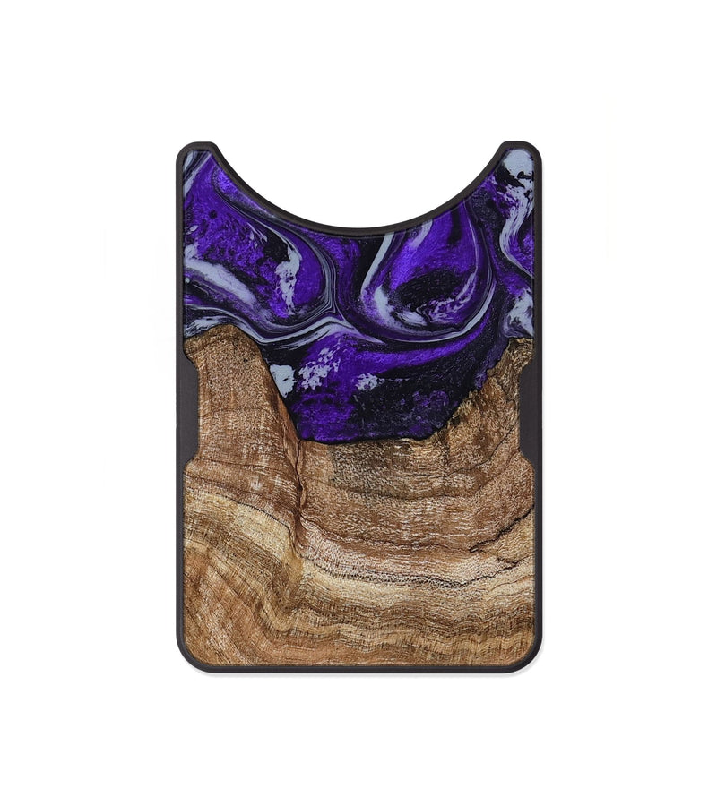 Alloy Wood Wallet - India (Purple, 799205)