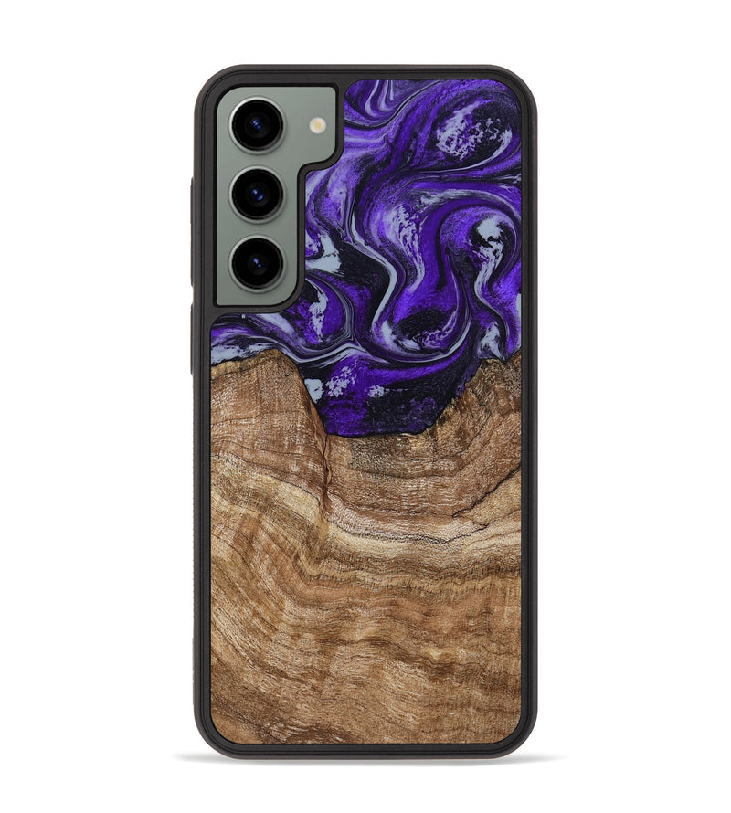 Galaxy S23 Plus Wood Phone Case - India (Purple, 799205)