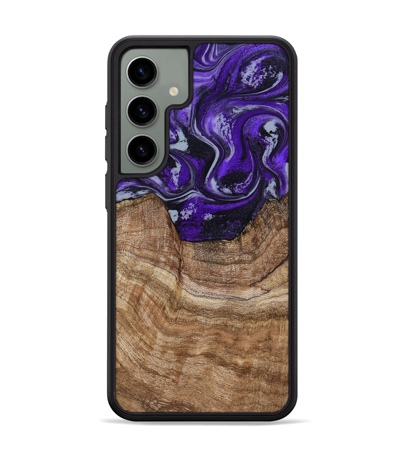 Galaxy S24 Plus Wood Phone Case - India (Purple, 799205)