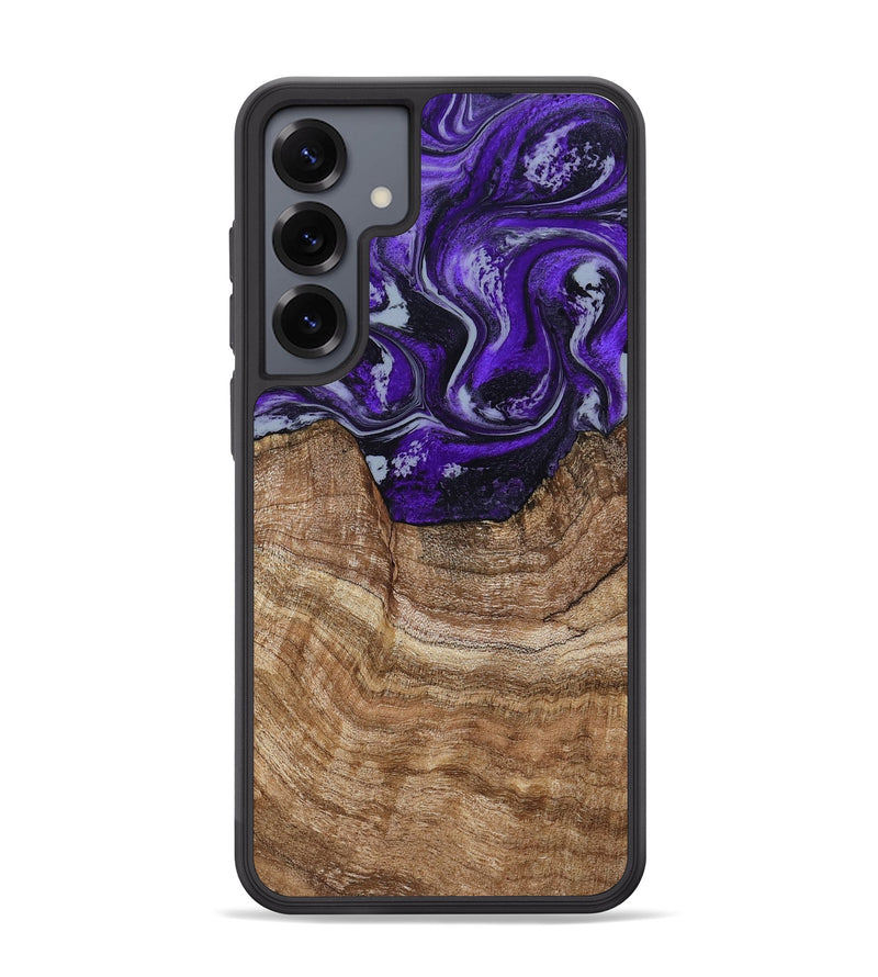 Galaxy S25 Plus Wood Phone Case - India (Purple, 799205)