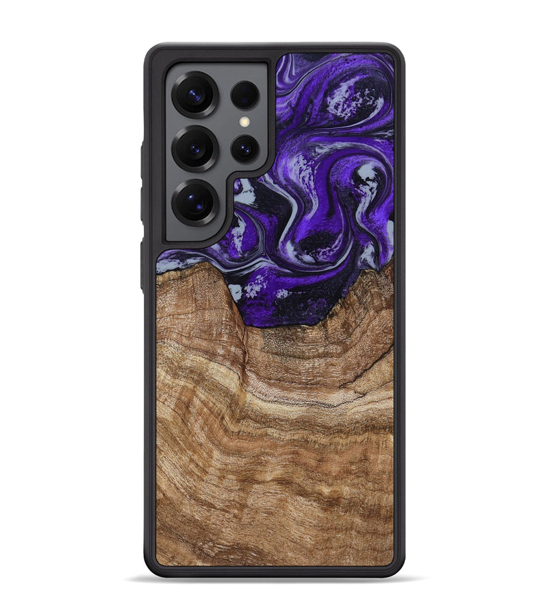 Galaxy S25 Ultra Wood Phone Case - India (Purple, 799205)