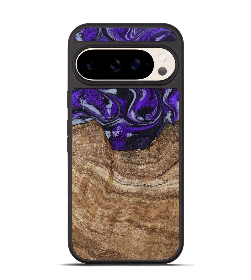Pixel 10 Wood Phone Case - India (Purple, 799205)