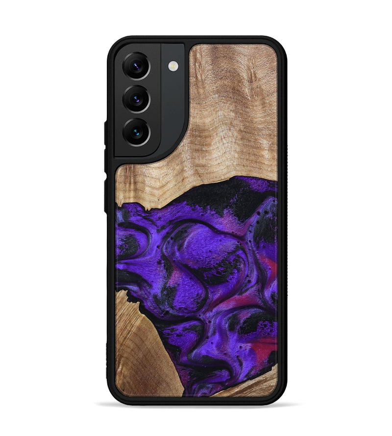 Galaxy S22 Plus Wood Phone Case - Indy (Purple, 799206)