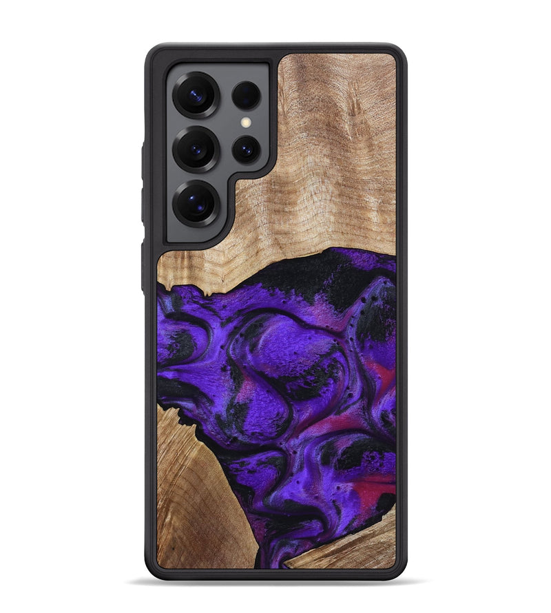 Galaxy S25 Ultra Wood Phone Case - Indy (Purple, 799206)