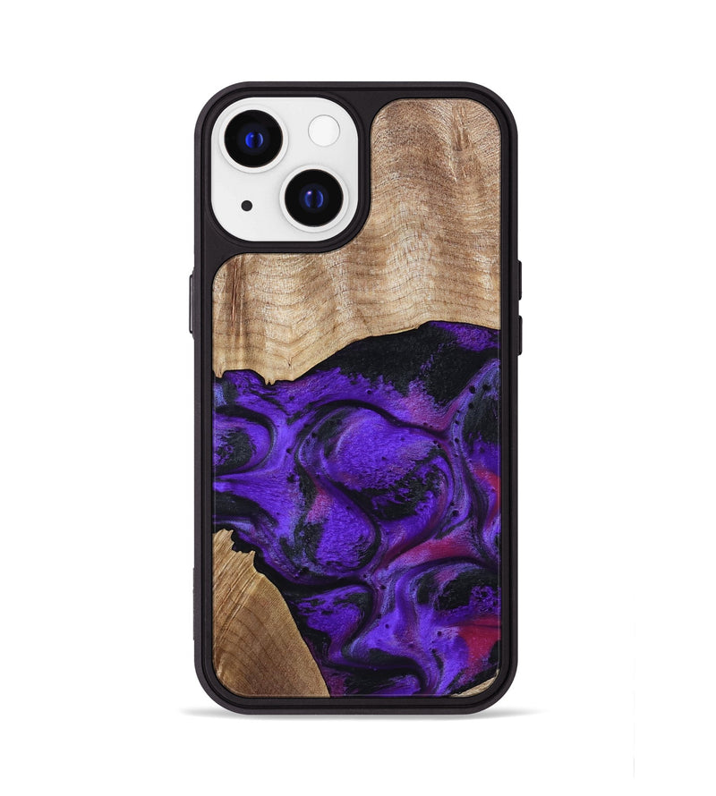 iPhone 13 Wood Phone Case - Indy (Purple, 799206)